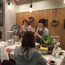 【event report】グリーンウィズが贈るグリーンスムージーのある暮らし＠タイムレスコンフォート自由が丘店（10/25）