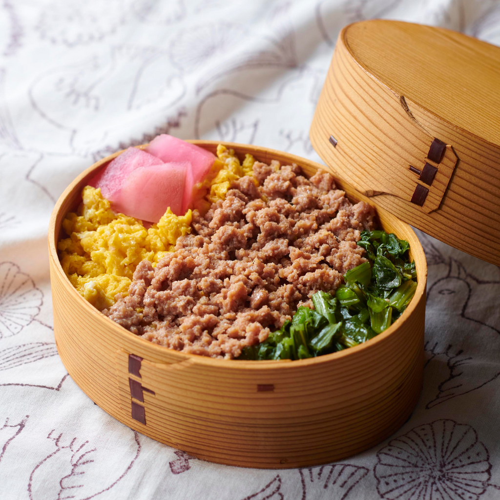 三色そぼろ弁当（フードスチーマー/フードスチーマープラス）