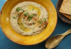 ババガヌーシュ（焼き茄子のディップ）