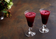 ビーツとリンゴのスパークリングスムージー