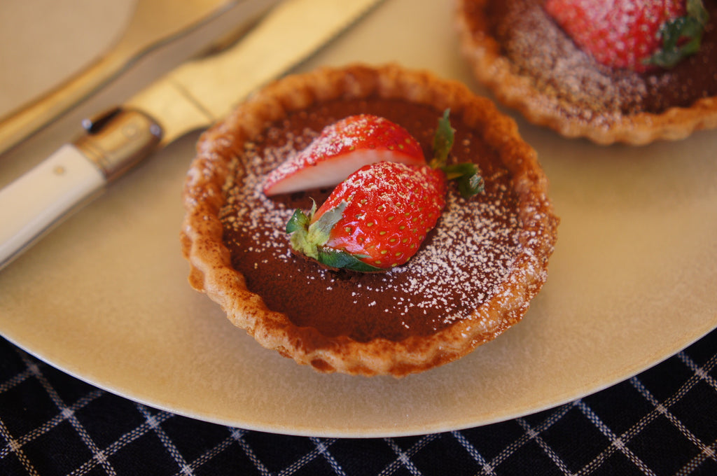 生チョコタルト（ワッフル＆ホットサンドベーカー+タルトレットプレート）