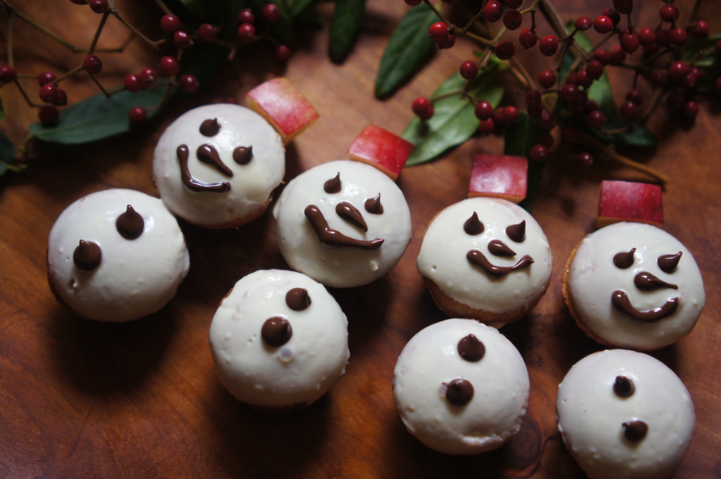 アップルジンジャースノーマンマフィン（ワッフル＆ホットサンドベーカー+カップケーキプレート）