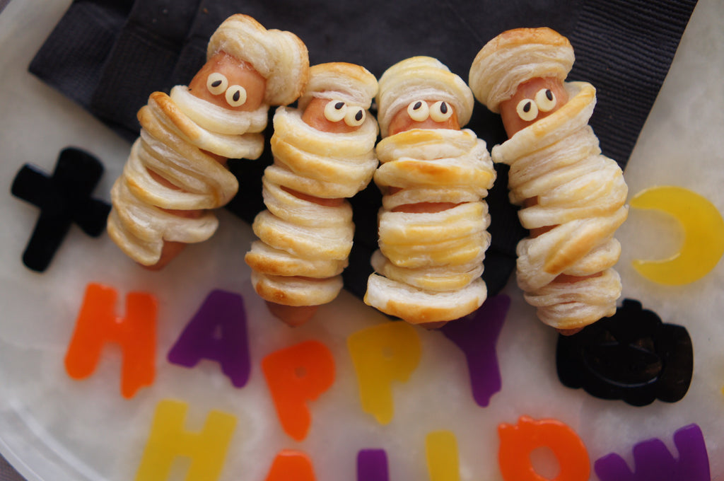 ぐるぐる巻きミイラウィンナーパイ