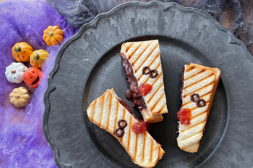 チョコベリーのミイラホットサンド