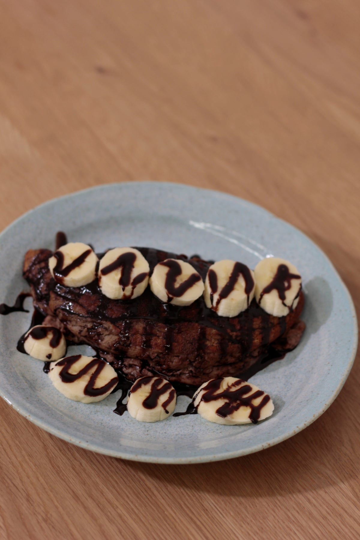 バナナスフレパンケーキ（ハンドブレンダー）
