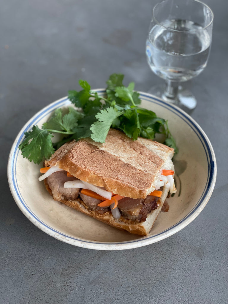 バインミー風ホットサンド（厚焼きホットサンドベーカー“goooodⅡ”/VHS-15）