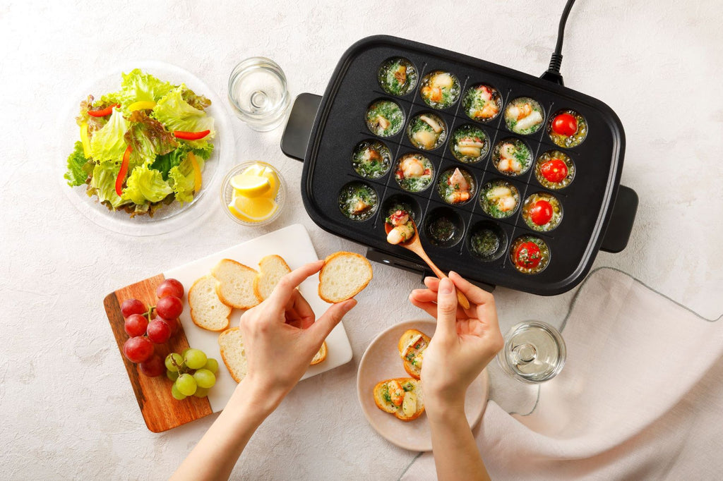 魚介のハーブバター焼き