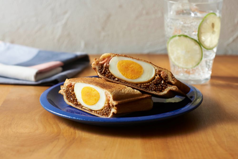 焼きそばホットサンド（厚焼きホットサンドベーカー“goooodⅡ”/VHS-15）