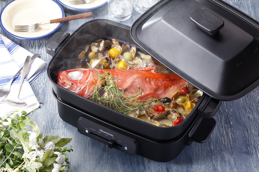 お魚まるごとアクアパッツァ