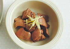 鶏レバーの甘辛煮
