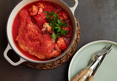 チキンの赤い煮込み