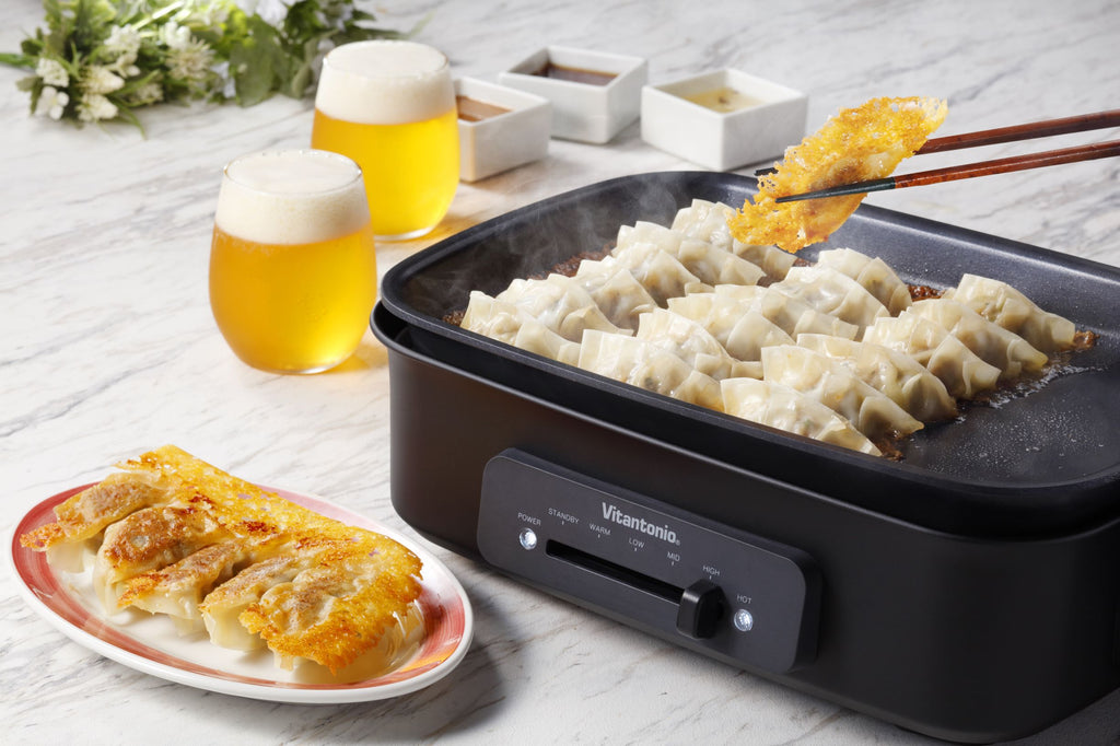 カリカリチーズの羽根つき餃子