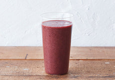 パセリ・ミックスベリー・オレンジのグリーンスムージー