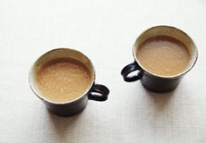 柚子とレンコンとリンゴのホットスムージー